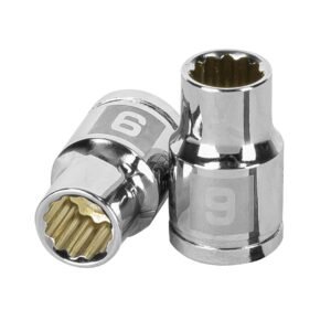 Dado de 9 mm 12 puntas cuadro 3/8 Truper 13629