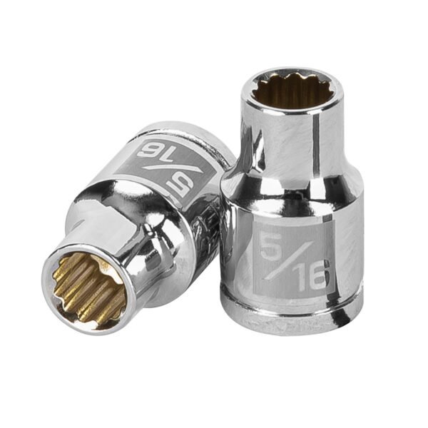 Dado de 5/16 12 puntas cuadro 3/8 Truper 13581