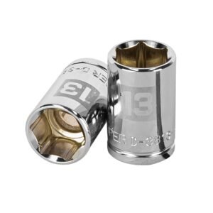 D-3813-HM.jpg Dado de 13 mm 6 puntas cuadro 3/8 Truper 13677