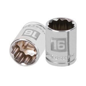 D-3816-M.jpg Dado de 16 mm 12 puntas cuadro 3/8 Truper 13636