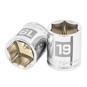 Dado de 19 mm 6 puntas cuadro 3/8 Truper 13683