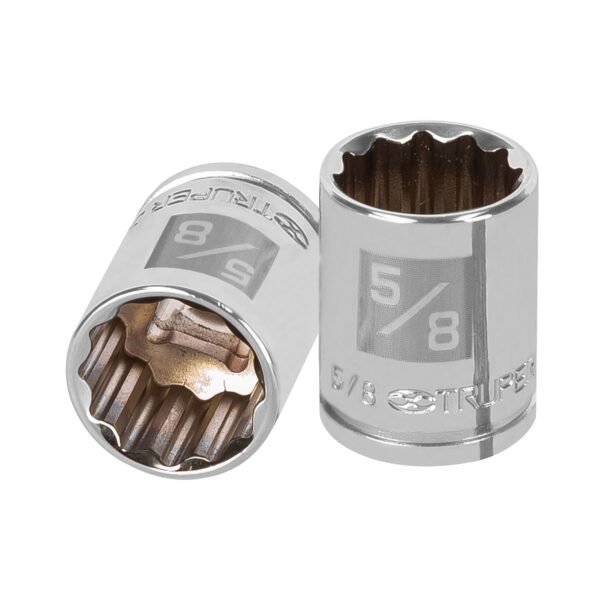 Dado de 5/8 12 puntas cuadro 3/8 Truper 13586