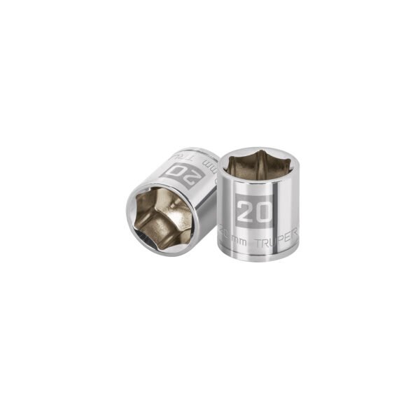 Dado de 20 mm 6 puntas cuadro 3/8 Truper 13684