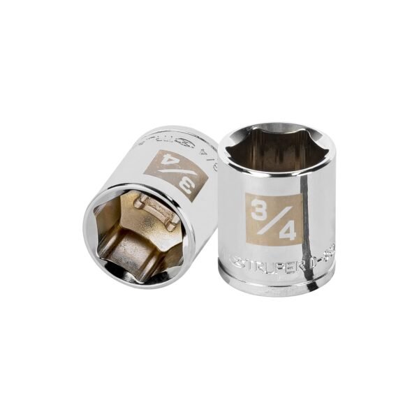 Dado de 3/4 6 puntas cuadro 3/8 Truper 13613