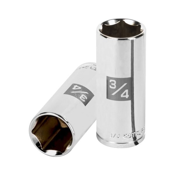 Dado largo de 3/4 6 puntas cuadro 3/8 Truper 13718