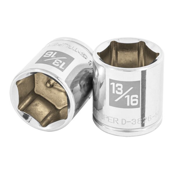 Dado de 13/16 6 puntas cuadro 3/8 Truper 13614
