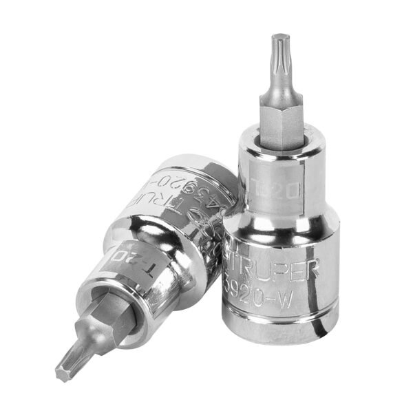 Dado punta torx T-20 cuadro 1/2 Truper 13434