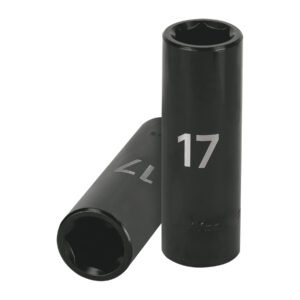 Dado largo cuadro 1/2 de impacto 6 puntas de 17 mm Truper 12429
