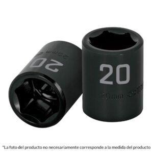 D-7412-M.jpg Dado cuadro 1/2 de impacto 6 puntas de 12 mm Truper 12412