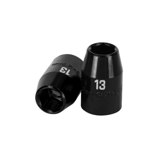 Dado cuadro 1/2 de impacto 6 puntas de 13 mm Truper 12413