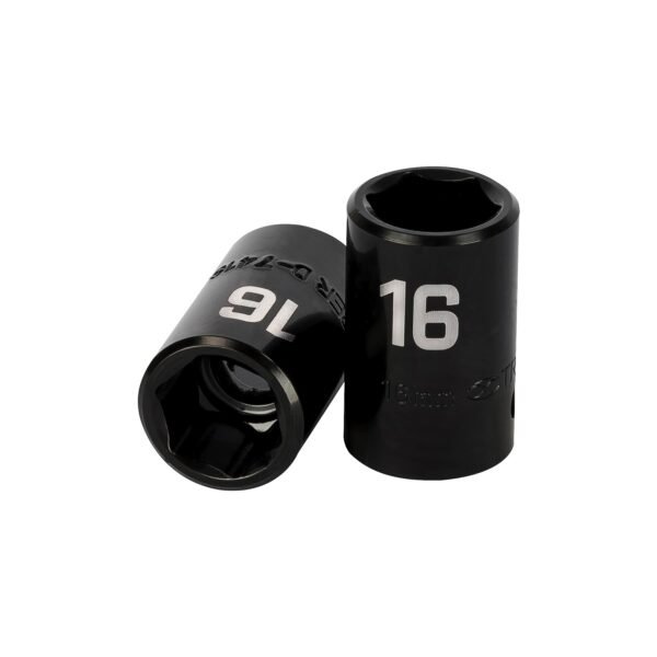 Dado cuadro 1/2 de impacto 6 puntas de 16 mm Truper 12416