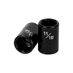 Dado de impacto de 11/16 6 puntas cuadro 1/2 Truper 13380