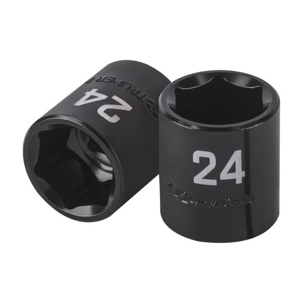 Dado de impacto de 24 mm 6 puntas cuadro 1/2 Truper 100897