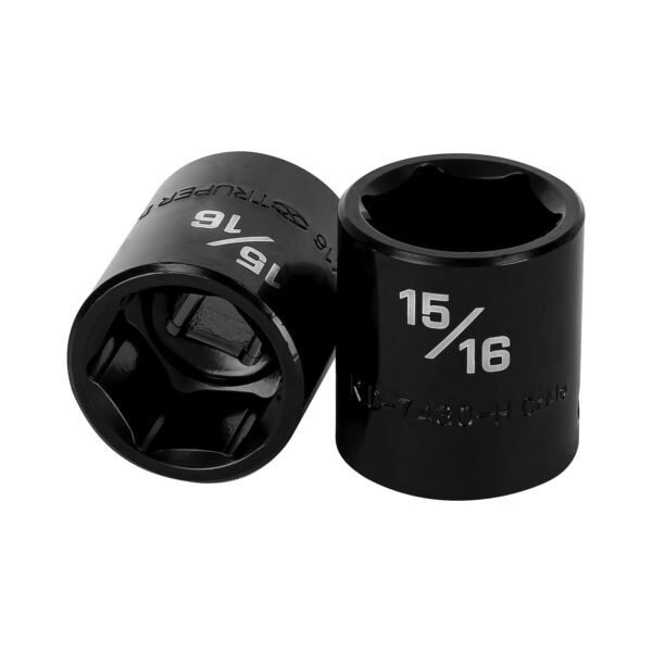 Dado de impacto de 15/16 6 puntas cuadro 1/2 Truper 13384