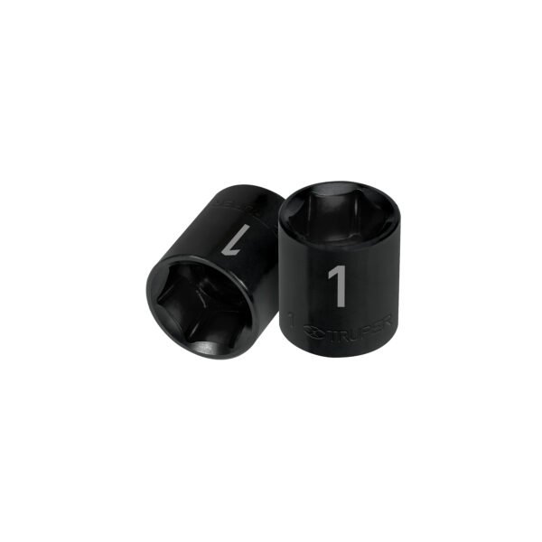 Dado de impacto de 1 6 puntas cuadro 1/2 Truper 13385