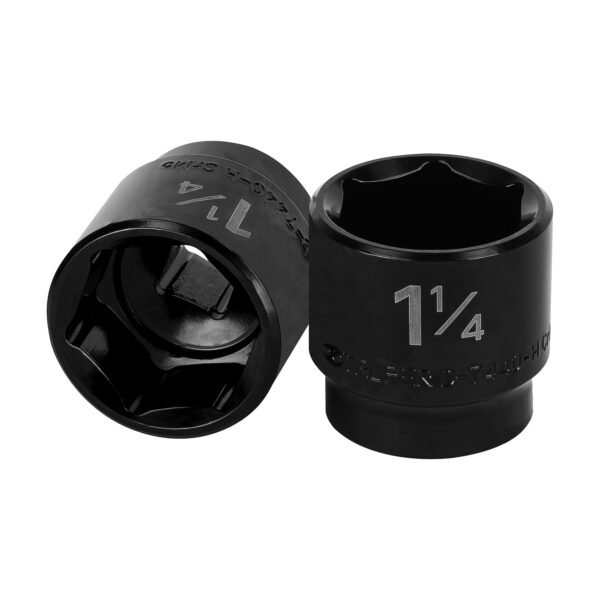 Dado de impacto de 1-1/4 6 puntas cuadro 1/2 Truper 13399