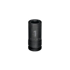 Dado largo de impacto de 1 6 puntas cuadro 3/4 Truper 12434