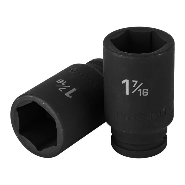 Dado largo de impacto de 1-7/16 6 puntas cuadro 3/4 12441