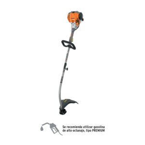 Desbrozadora a gasolina 26cc mango tipo D 17corte curva 12496