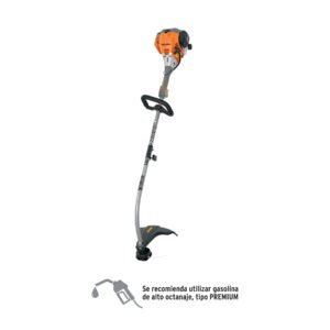 Desbrozadora a gasolina 30cc mango tipo D 17corte curva 12498