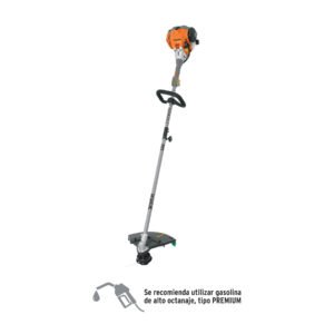 Desbrozadora a gasolina 30cc mango tipo D 17corte recta 12497