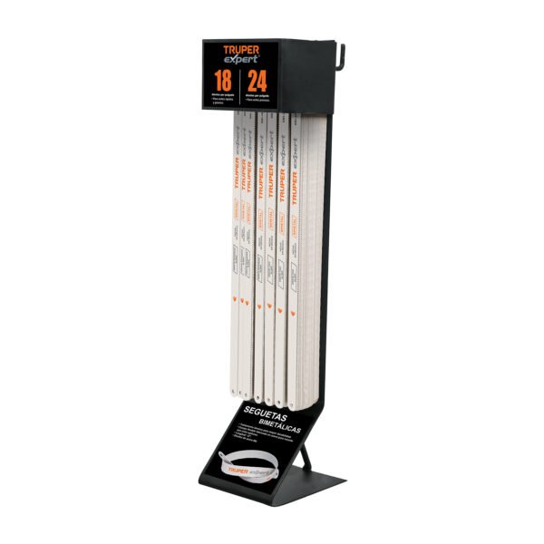 Rack despachador con 300 seguetas 55582