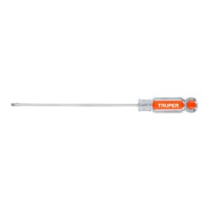 Desarmador cabinet 1/8 x 6 mango de acetato Truper 14023