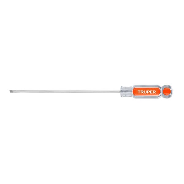 Desarmador cabinet 1/8 x 6 mango de acetato Truper 14023