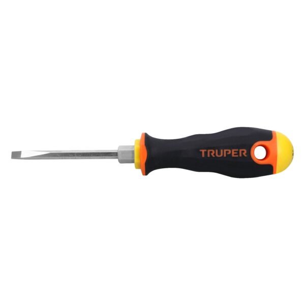 Desarmador cabinet 3/16 x 3 mango Comfort Grip Truper 100840
