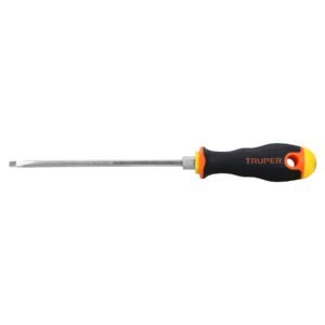 Desarmador cabinet 3/16 x 6 mango Comfort Grip Truper 14040