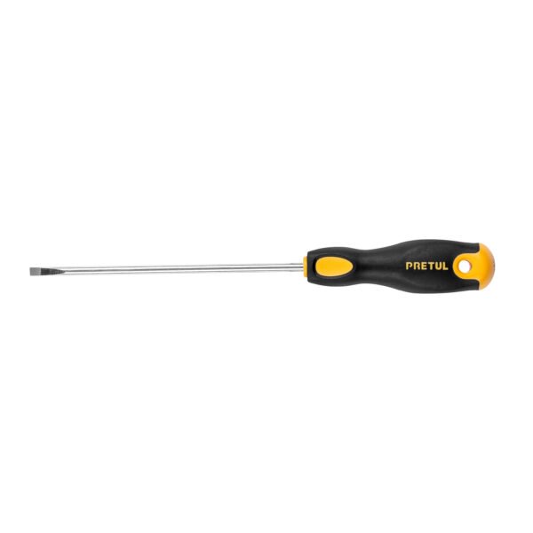 Desarmador cabinet 3/16 x 6 mango Comfort Grip Pretul 21490