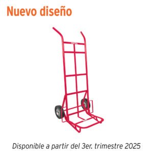 DIA-400.jpg Diablo de carga de 400 kg ruedas sólidas doble balero 44478