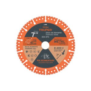DID-470.jpg Disco de diamante de 7 x 2.8 mm corte de metal TRUPER 15154