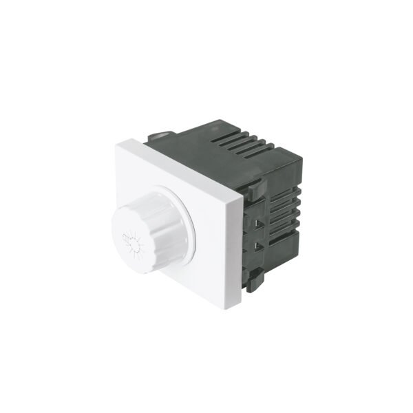 Dimmer giratorio 1.5 módulos línea Española color blanco 47054