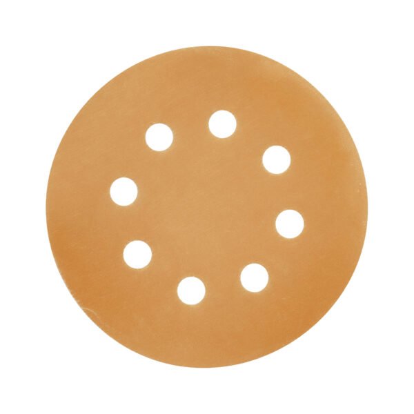Paquete c/5 discos de lija 5 grano 400 8 perforaciones 103315