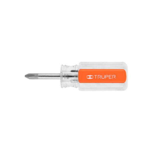 Desarmador de cruz 1/4 x 1-1/2 mango de acetato Truper 14071