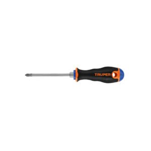 DP-1-4X4B.jpg Desarmador de cruz 1/4 x 4 mango Comfort Grip Truper 14076