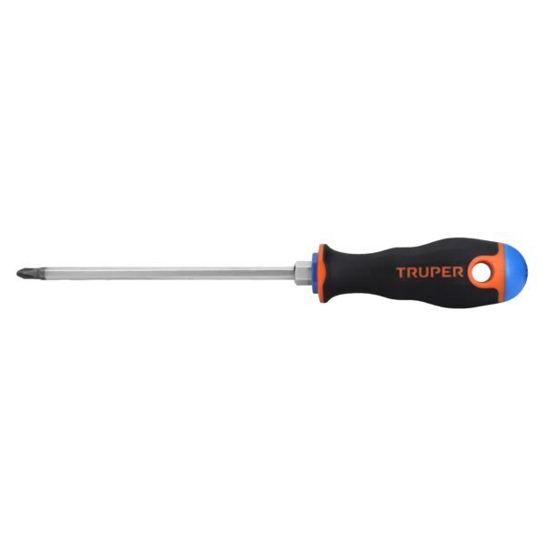 Desarmador de cruz 1/4 x 6 mango Comfort Grip Truper 14079