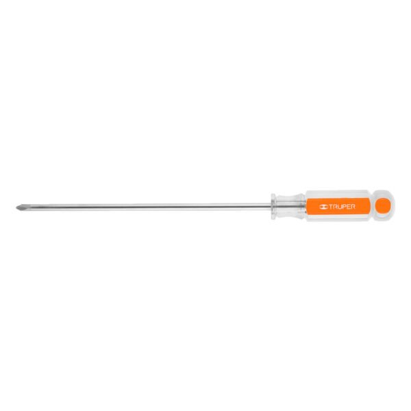 Desarmador de cruz 1/4 x 8 mango de acetato Truper 14080