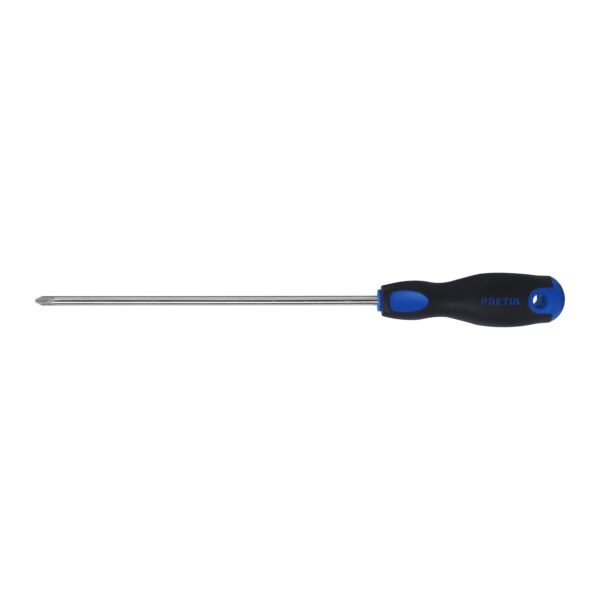 Desarmador de cruz 1/4 x 8 mango Comfort Grip Pretul 21497