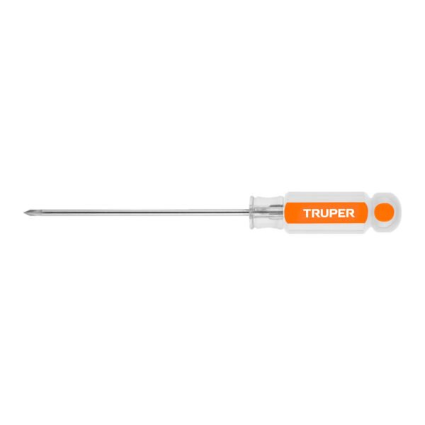 Desarmador de cruz 1/8 x 4 mango de acetato Truper 14053