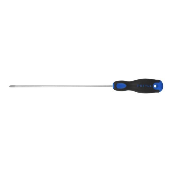 Desarmador de cruz 1/8 x 4 mango Comfort Grip Pretul 28082