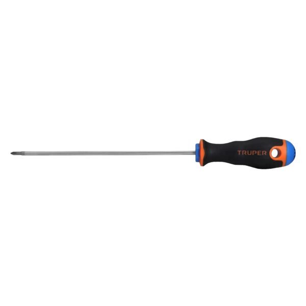 Desarmador de cruz 1/8 x 6 mango Comfort Grip Truper 14058