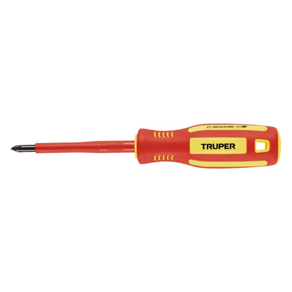 Desarmador dieléctrico de cruz 3/16 x 3 Truper 102240