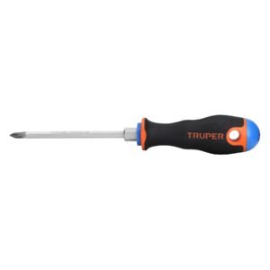 DP-3-16X4B.jpg Desarmador de cruz 3/16 x 4 mango Comfort Grip Truper 100836