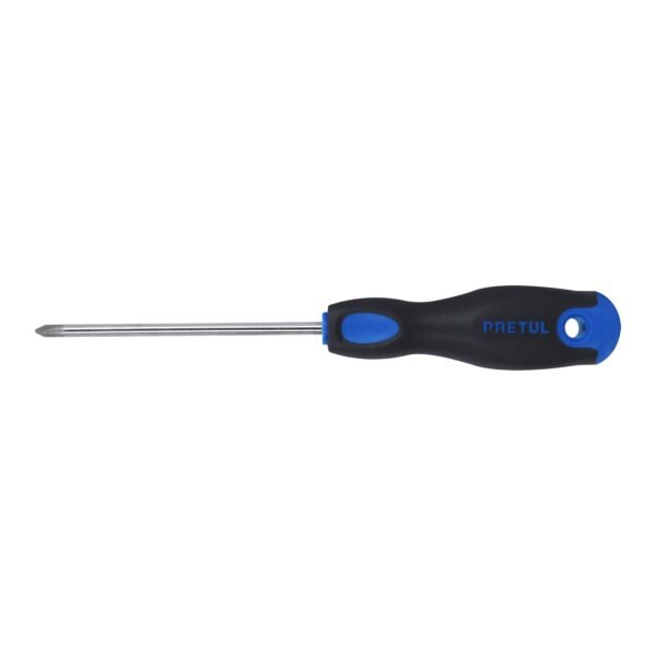 Desarmador de cruz 3/16 x 4 mango Comfort Grip Pretul 21495