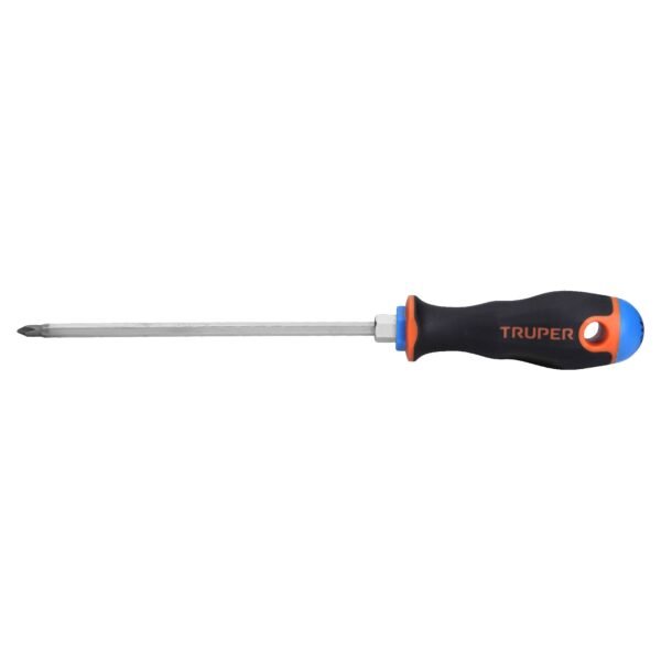 Desarmador de cruz 3/16 x 6 mango Comfort Grip Truper 14067