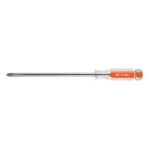 Desarmador de cruz 3/8 x 8 mango de acetato Truper 14086