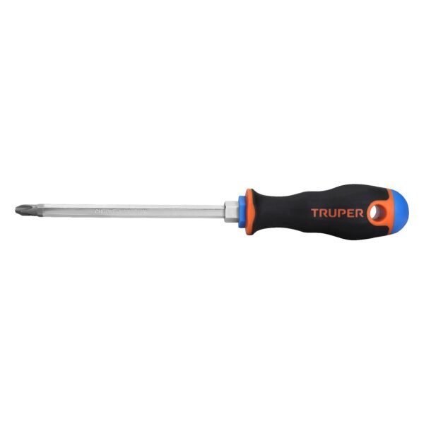 Desarmador de cruz 5/16 x 6 mango Comfort Grip Truper 18548