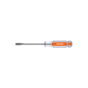 DR-1-4X4.jpg Desarmador plano 1/4 x 4 mango de acetato Truper 13996